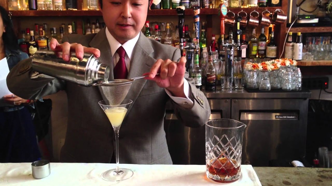Tatami Cocktail by Takayuki Suzuki - Hawaii Cocktail Week