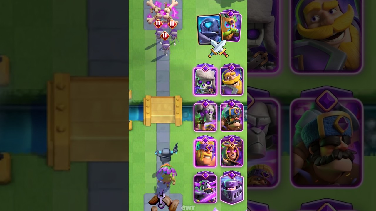 Mini P.E.K.K.A + Evo Dart Goblin vs Evolution Cards🤔🏆 
