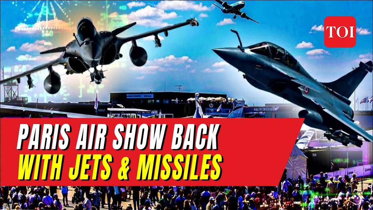 From Rafales to Airbus A380s: Inside the Paris Air Show 2023