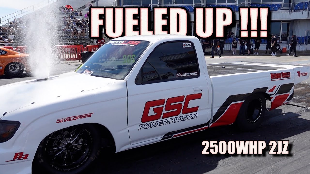 How Fast Can This Wild 2500WHP 2JZ Powered Toyota Truck Go?