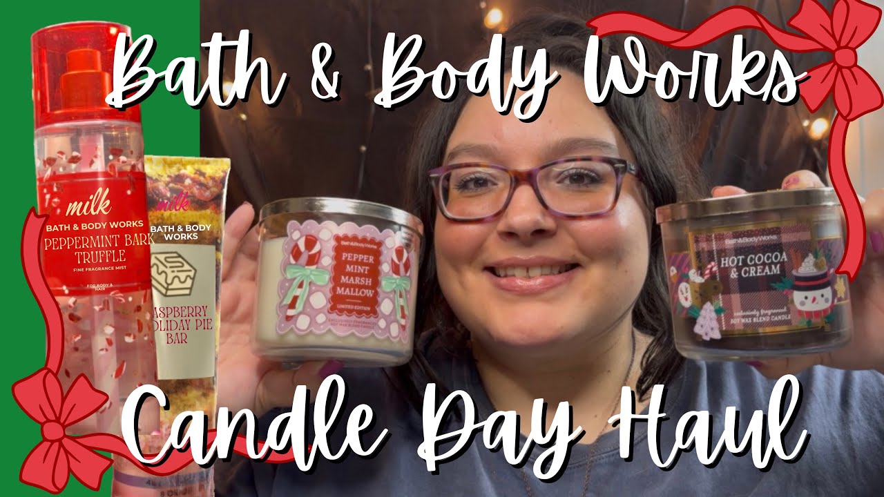 Bath & Body Works December 2025 ✨ANNUAL CANDLE DAY HAUL 🎅🏼