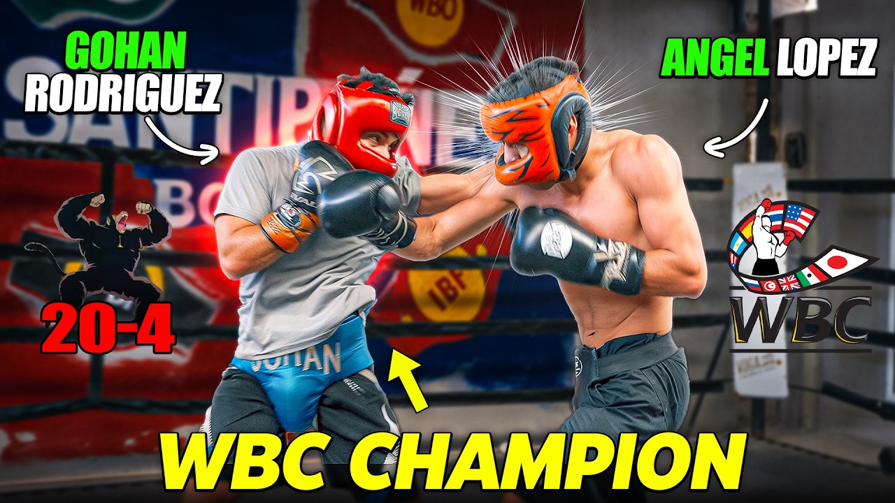 LIGHTNING! 20-4 PRO BOXER Gohan Rodriguez Shows LASER PRECISION In Sparring!