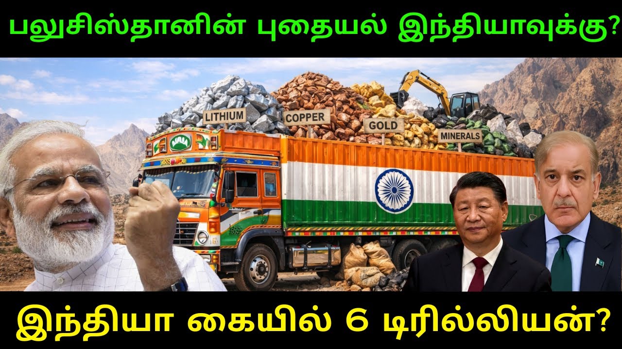 பலுசிஸ்தான் புதையல் இந்தியாவுக்குக் கிடைத்தது.|  Balochistan Want Partnership with India?
