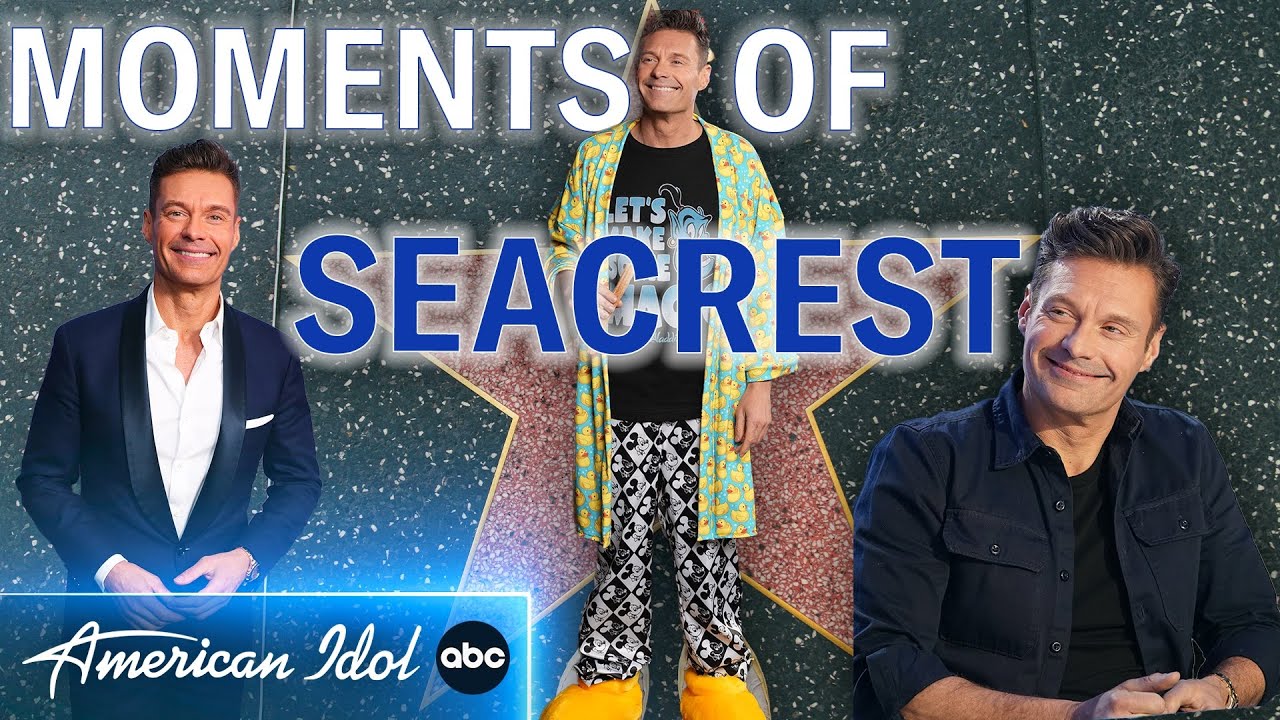 Ryan Seacrest Cries Laughs And Hugs | His Top Moments - American Idol 2023
