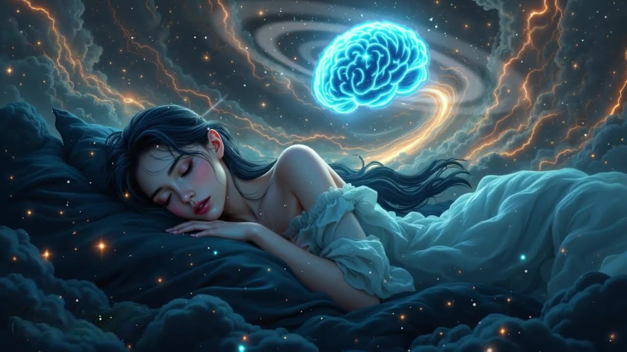 528Hz & 432Hz Sleep Music – Deep Healing & Positive Energy Reset