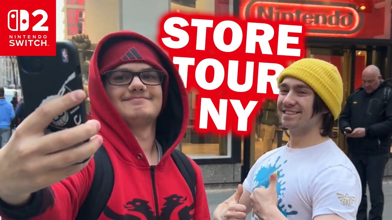 [DAY 5] Touring the Nintendo NY Store!