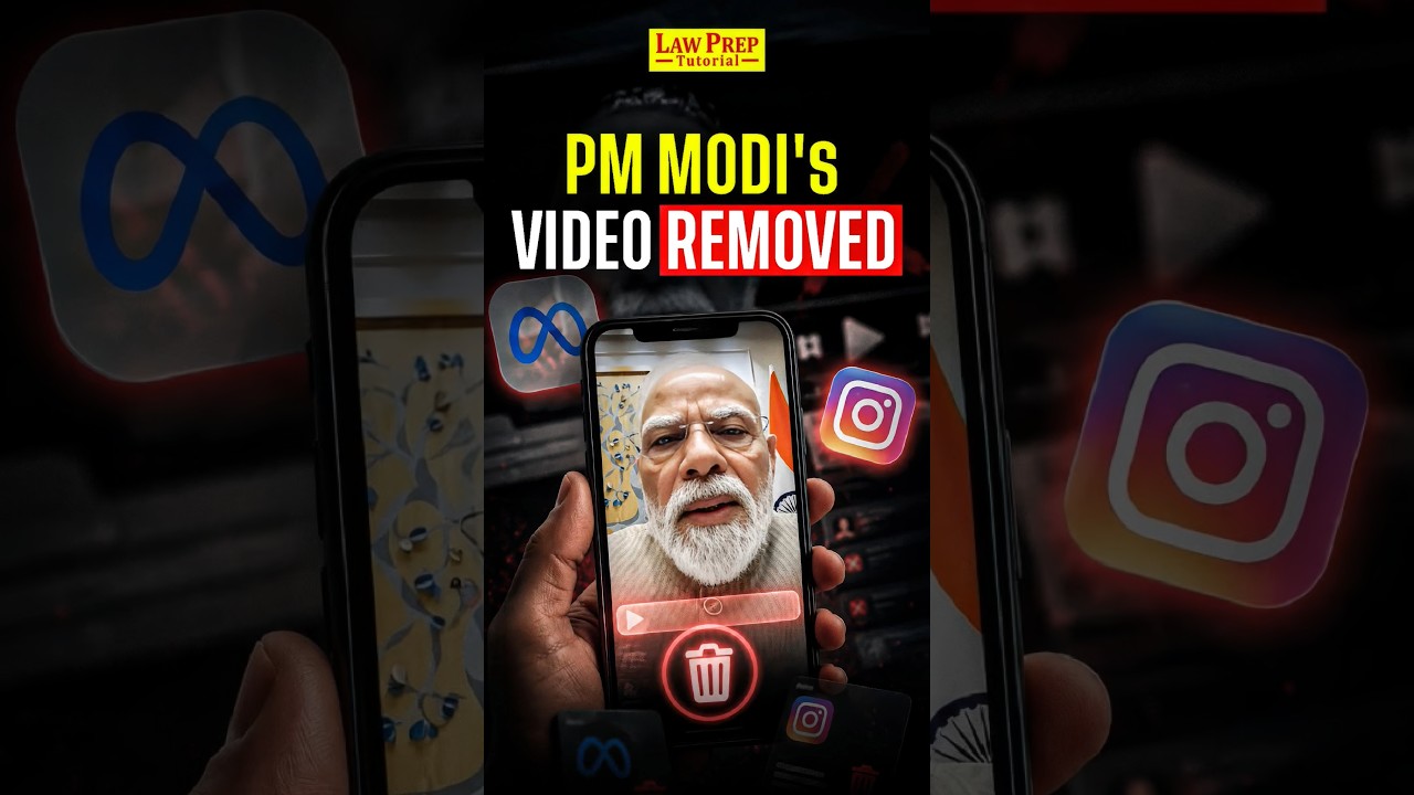 PM Modi's Video Removed from Social Media? Meta Responds! #shorts