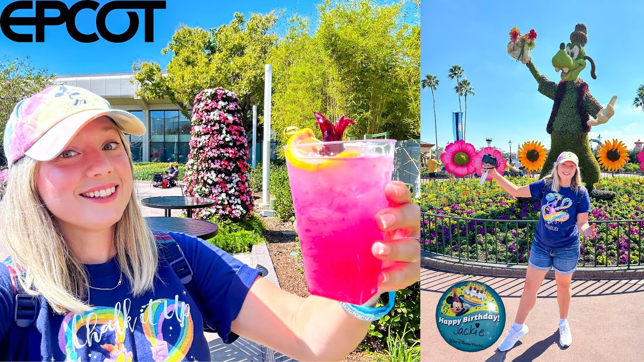 EPCOT Flower & Garden Festival 2023! Beautiful Topiaries, New Food & Drinks, Celebrating My Bday!