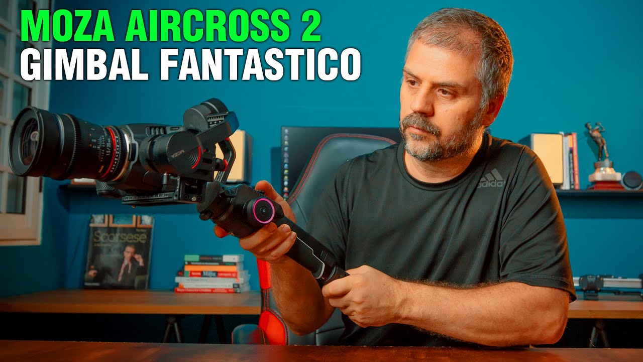 Moza Aircross 2  melhor gimbal de 2020. Review completo em português