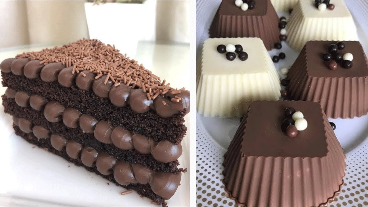 Easy and Simple Chocolate Cake Decorating Tutorials | So Yummy Cake Decorating Recipe