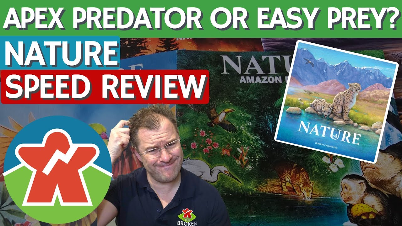 Nature - Board Game Review - Apex Predator or Easy Prey?