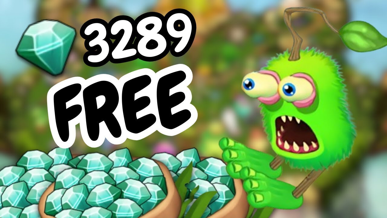 Как получить тысячи БЕСПЛАТНЫХ алмазов в My Singing Monsters!
