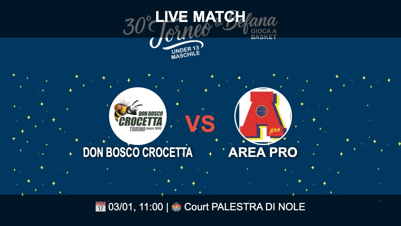 DON BOSCO CROCETTA vs AREA PRO
