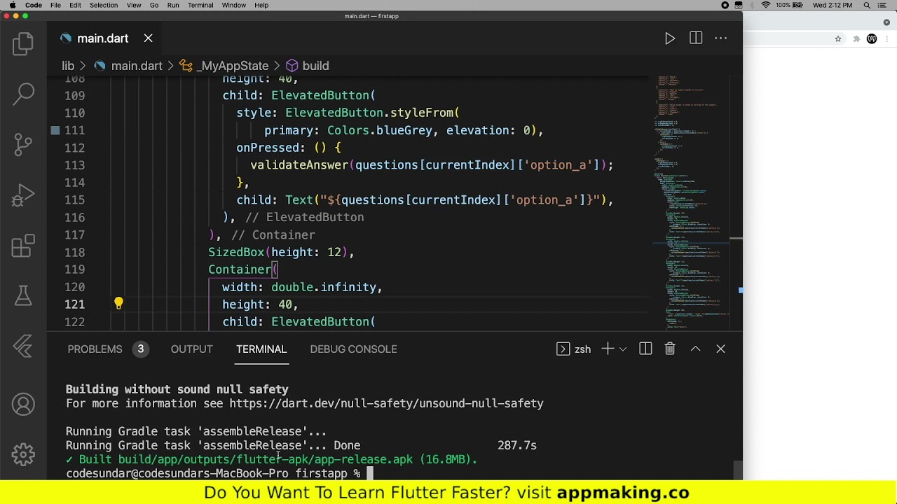 14. How to Generate Release APK in Flutter | Flutter For Beginners #14