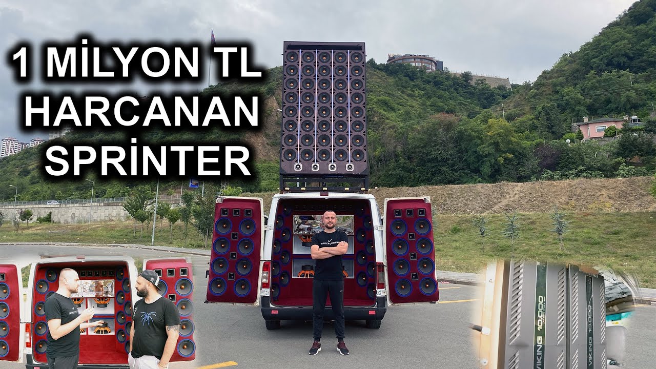 100 BİN TL LİK ARACA 1 MİLYON TL LİK SES SİSTEMİ