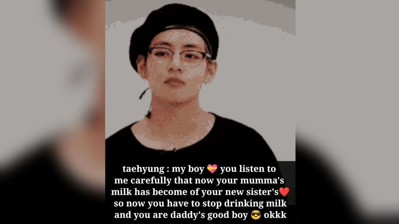 bts imagine : when you are pregnant❤️ and your child💝 wants to drink your milk  #btsimagines #btsff