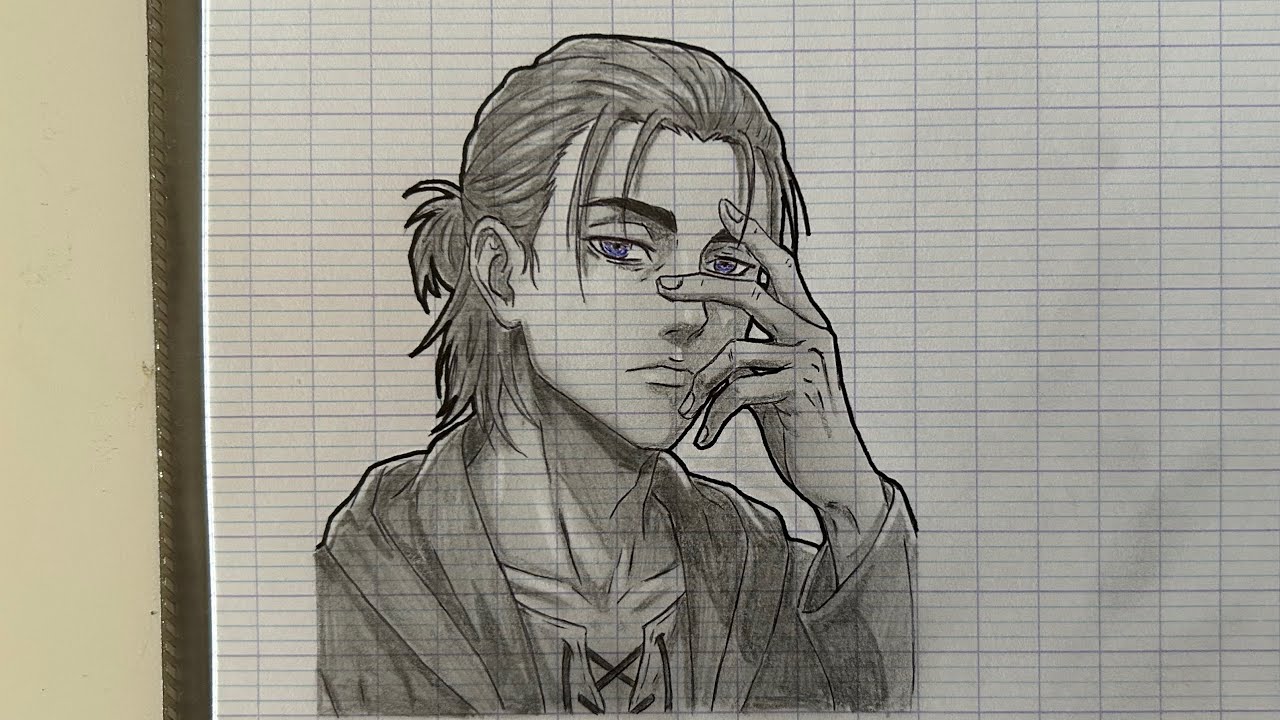 Dessiner Eren Yeager de L'Attaque des Titans