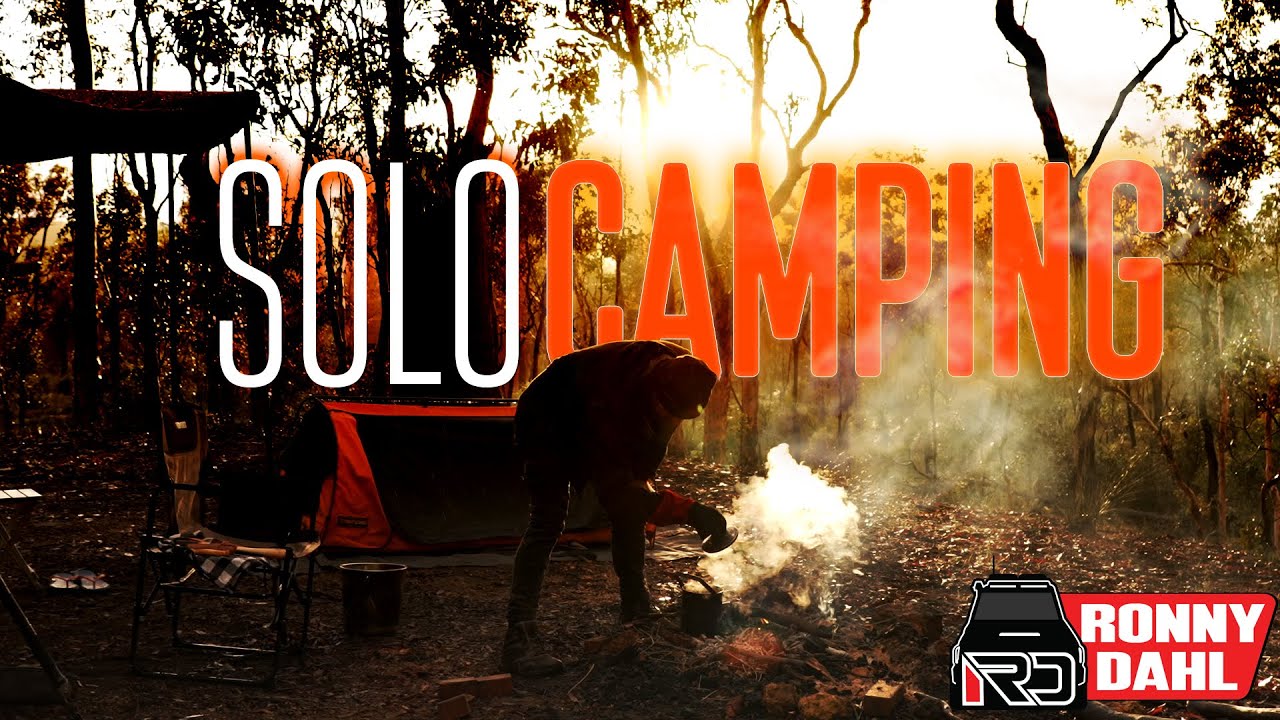 Solo Camping in Rain
