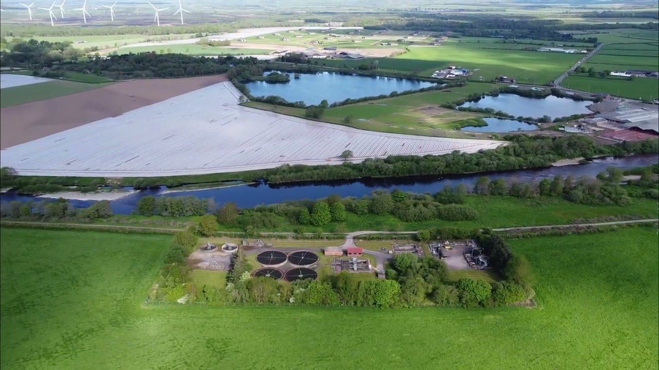 Longtown and the Waverley line (Old Train Line) #carlisle #cumbria #drone #longtown #dronevideo