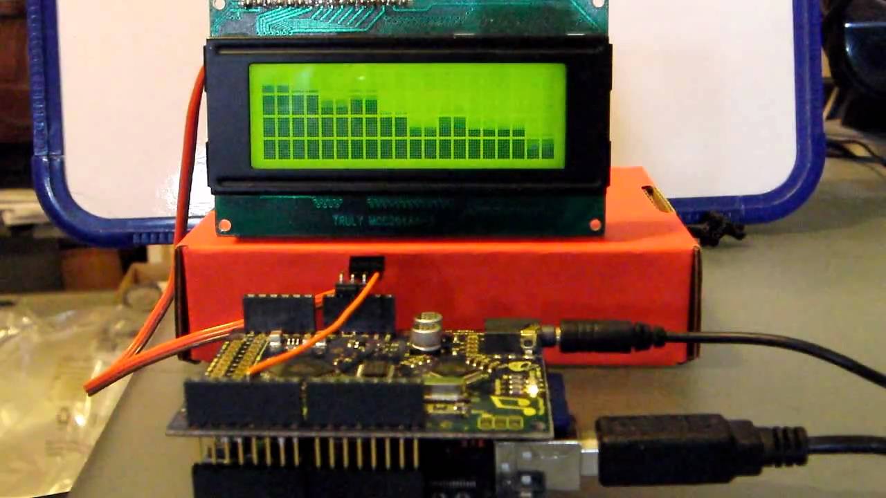 rMP3 Spectrum Analyzer Demonstration