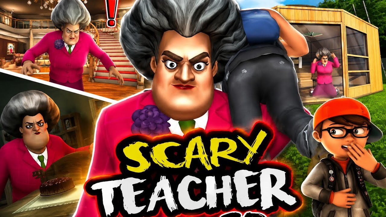 I Tried to Troll Scary Teacher… But 😨” scary teacher 3d game 🤔