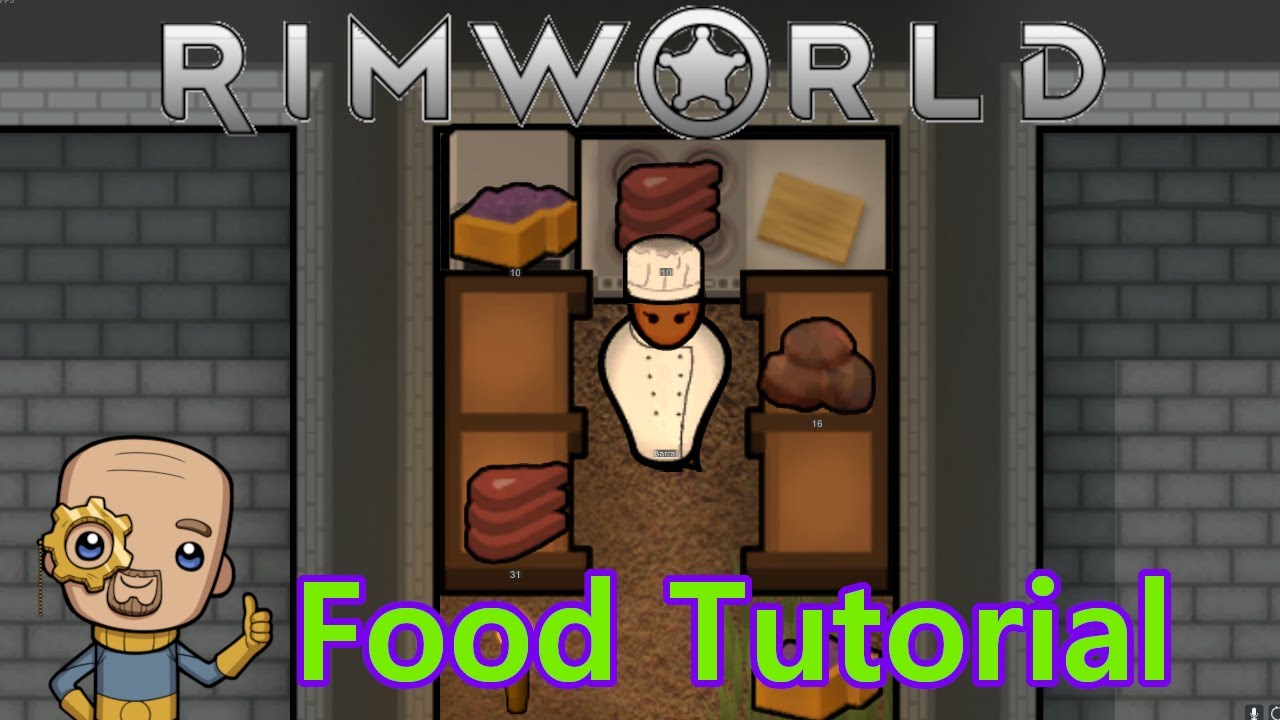 Rimworld: Кухня, еда, питание, отравления и кулинария: обучающие материалы