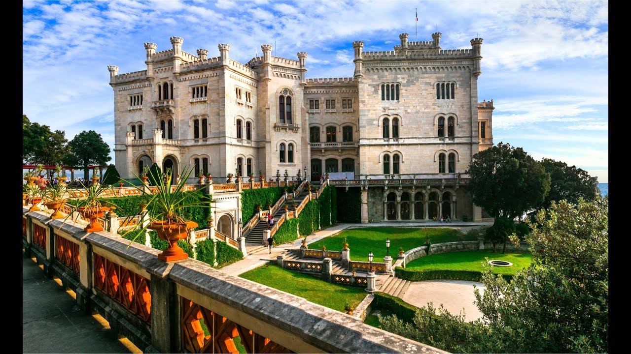 Castello di Miramare ( Miramare Castle ) Trieste Italy Full Tour 2024