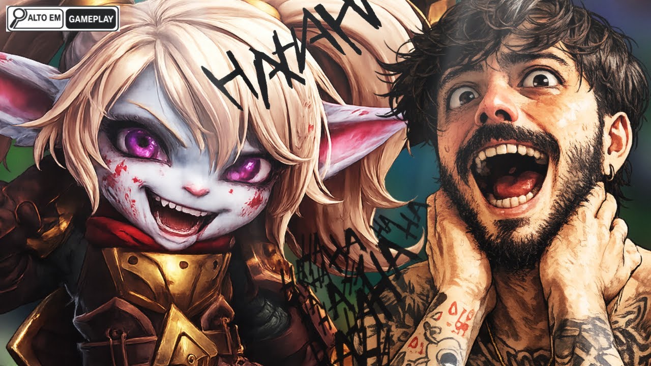 PSICOPOPPY! COMO CARREGAR UM JOGO DE POPPY! WILD RIFT