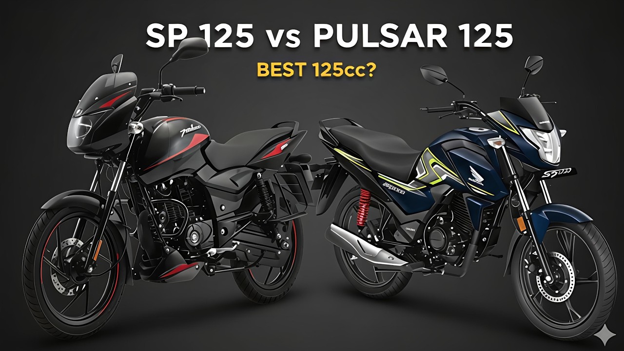 Honda SP 125 vs Pulsar 125 Comparison | Mileage, Power, Features & Price