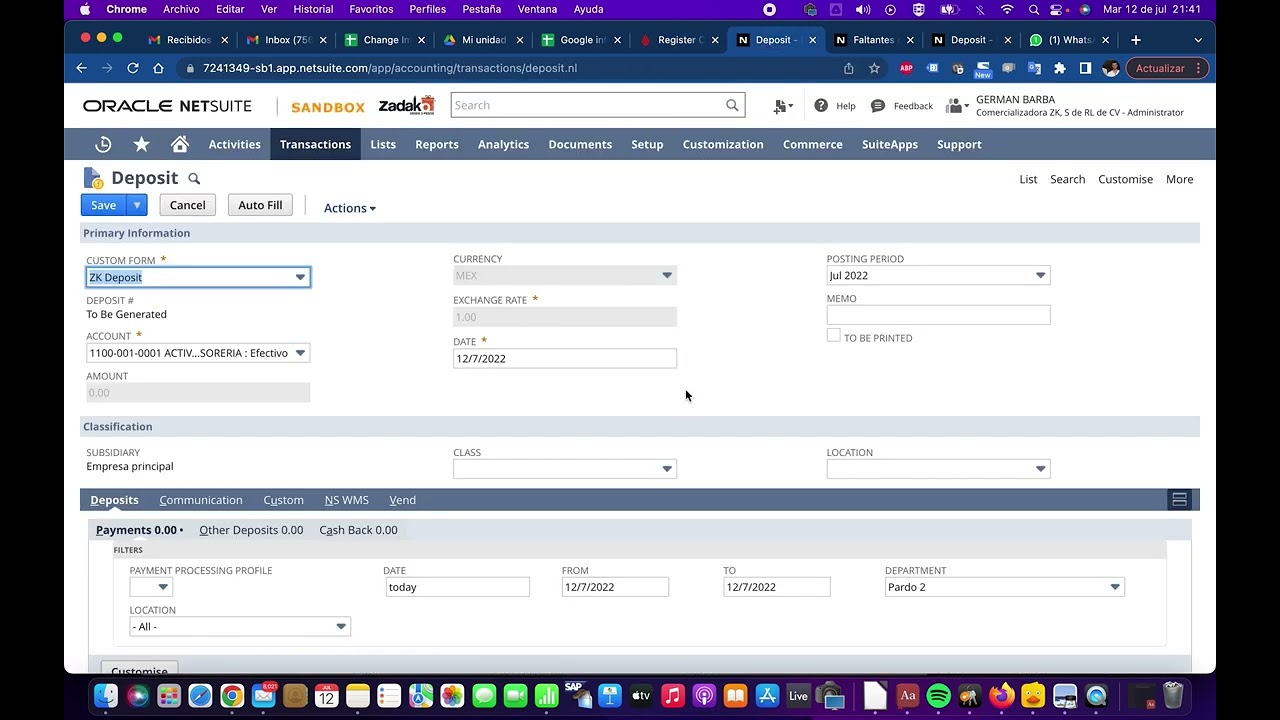 ZK FINANZAS   Cuadres de caja parte 3