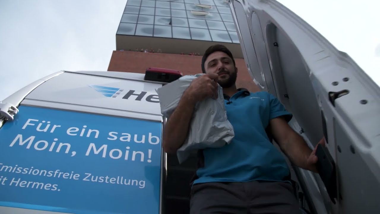 Green Delivery Hamburg: Emissionsfreie Zustellung von Hermes Germany