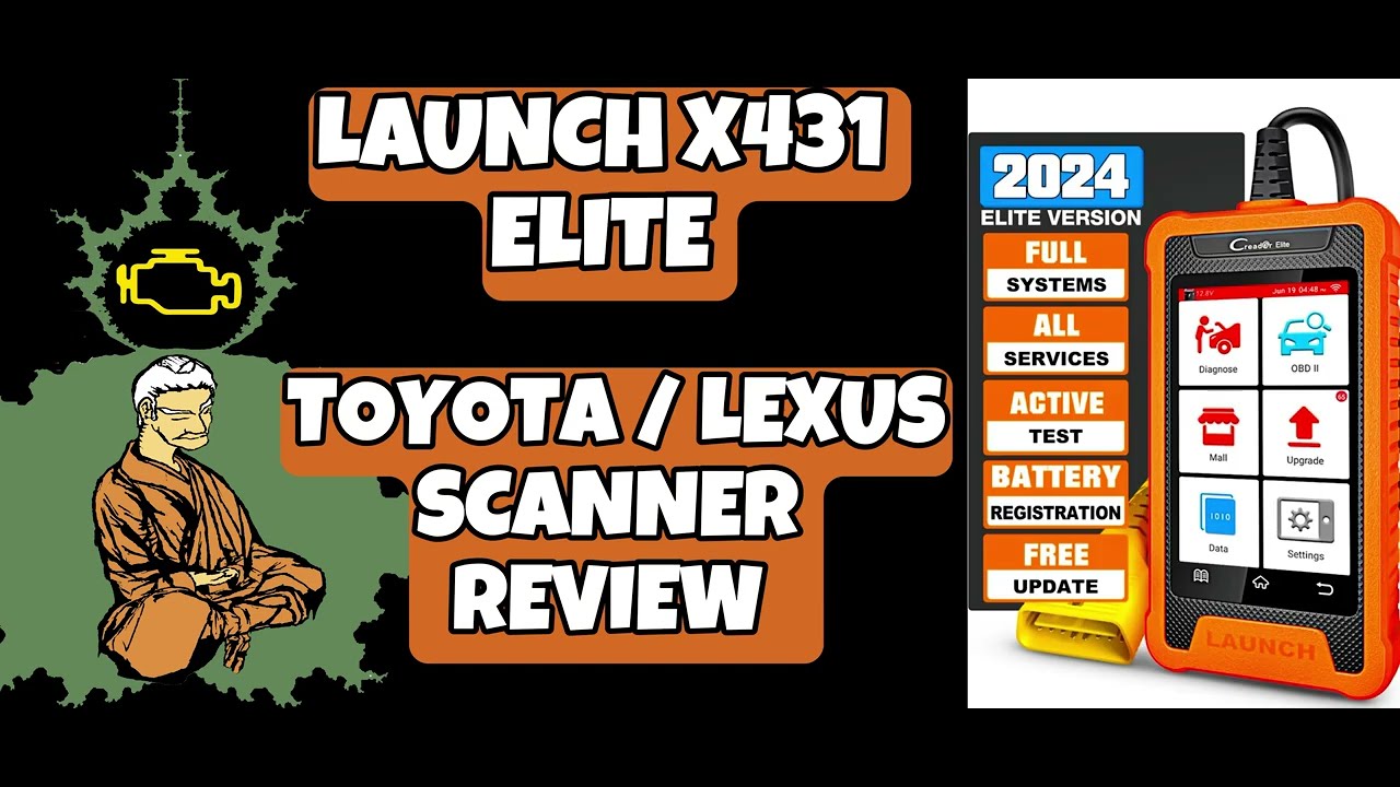 LAUNCH X431 TOYOTA / LEXUS SCANNER REVIEW & KEY PROGRAM TUTORIAL