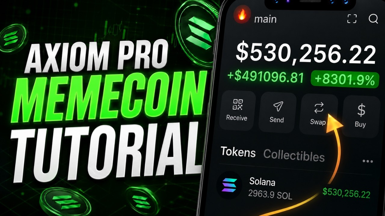 HOW to TRADE MEME COINS | AXIOM PRO TUTORIAL ( 2026 )