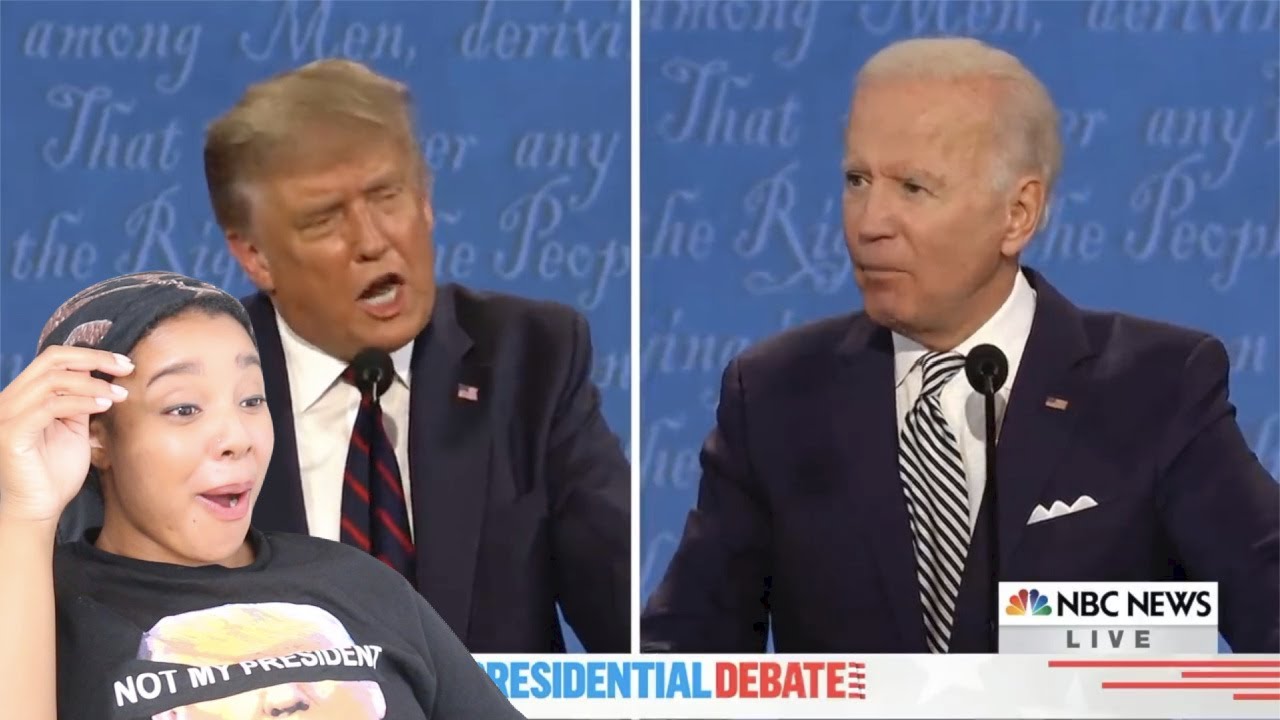 Funniest Most Ratchet Moments From The First Presidential Debate 2020 | Reaction