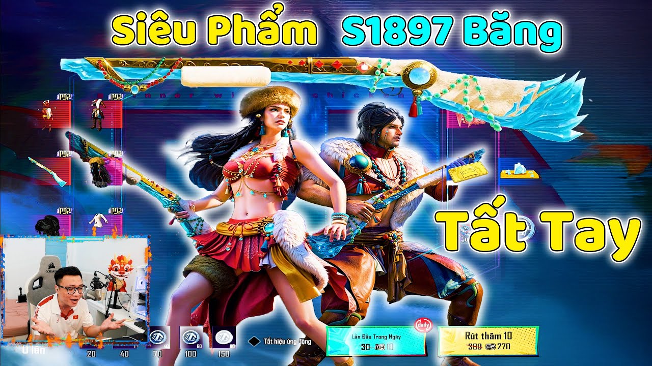 PUBG Mobile | Quay S1897 Băng Si&ecirc;u Phẩm ... TuấnHC Chạm Ngưỡng Vỡ &Ograve;a Cảm X&uacute;c