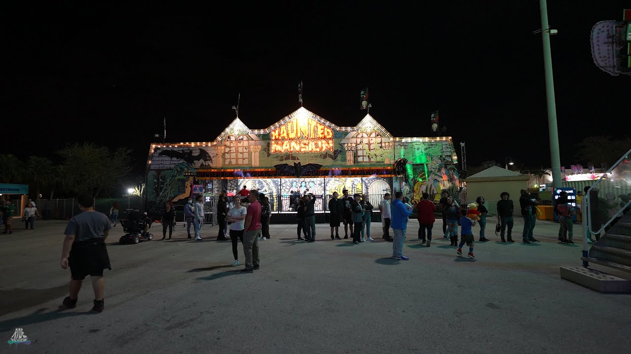 Haunted Mansion (North American Midway Entertainment) - POV - Miami Dade County Fair 2021