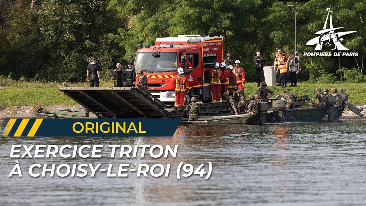 EXERCICE TRITON : SIMULATION D'UNE ÉVACUATION EN CAS D'INONDATION