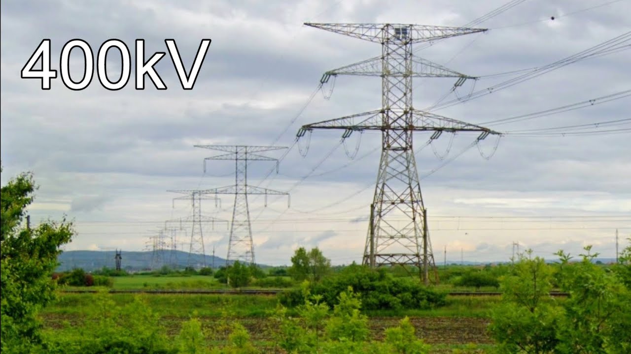 400kV double-circuit transmission lines in Romania 🇷🇴