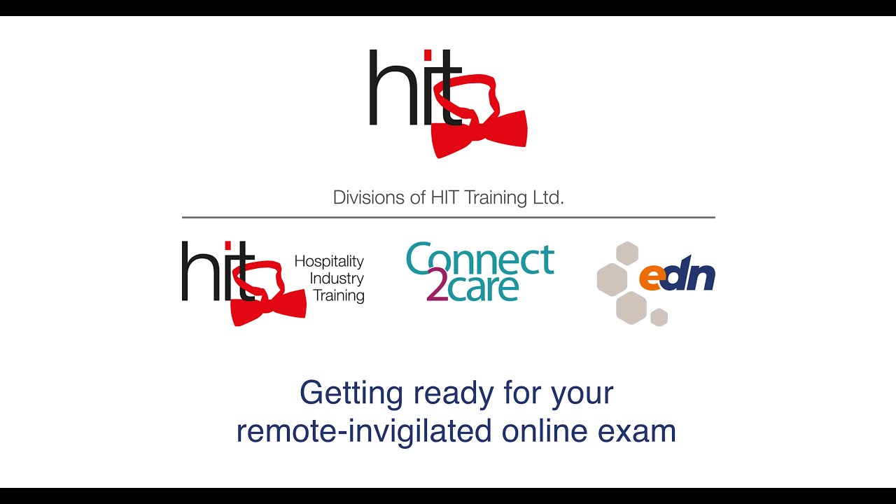 Getting ready for your remotely-invigilated exam