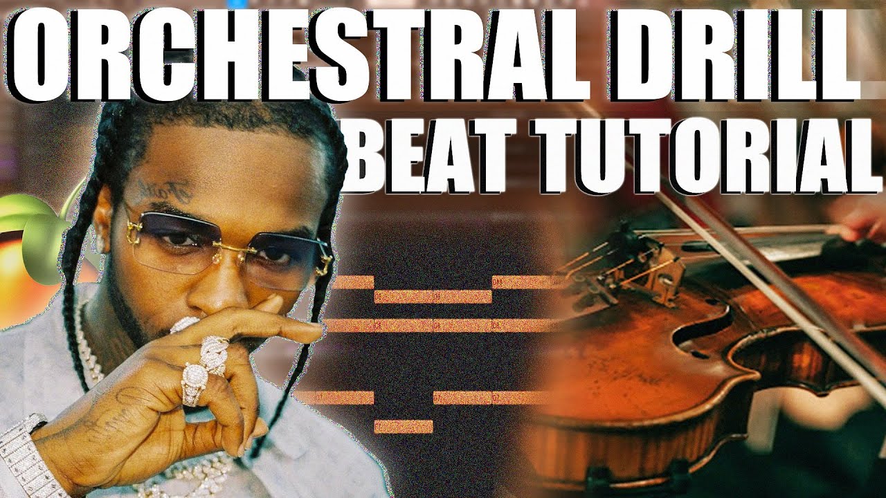 MAKING HARD ORCHESTRAL DRILL BEATS | POP SMOKE DRILL TUTORIAL FL STUDIO 2021