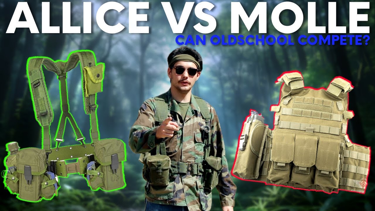 Действительно ли снаряжение ALICE было более практичным, чем MOLLE?