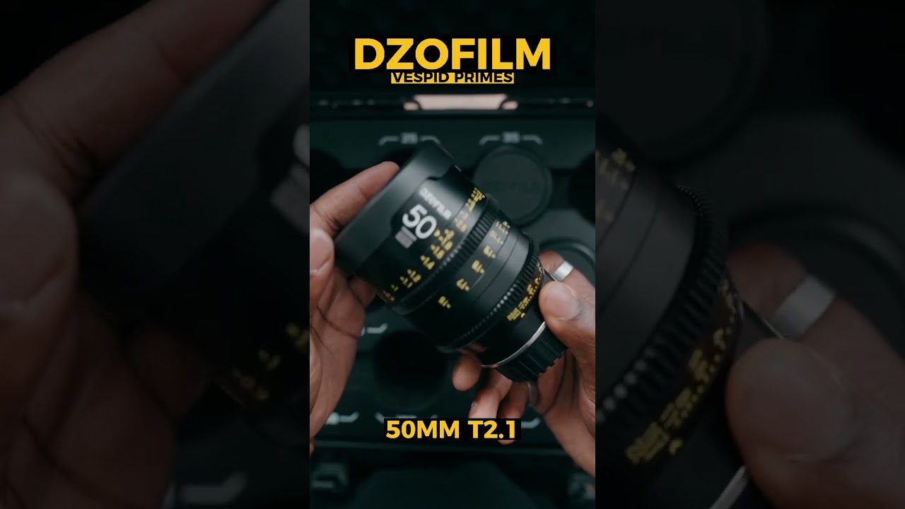 My 3 favourite Cine lenses #dzofilm #shorts #vespidprime