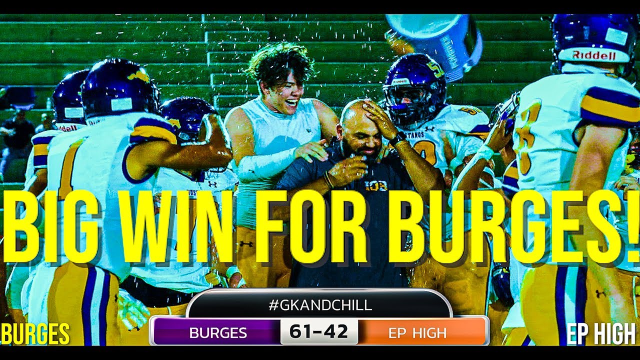 SHOOTOUT AT EL PASO HIGH | BURGES VS EP HIGH | FULL GAME HIGHLIGHTS