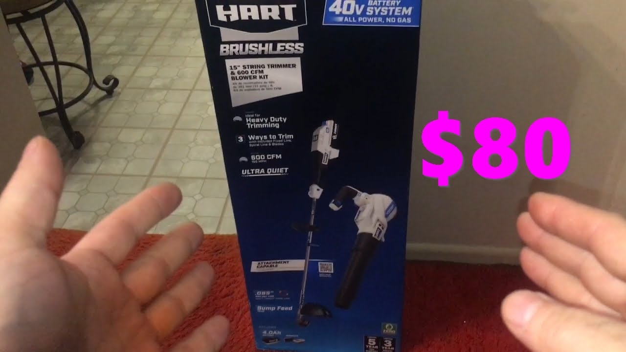 Walmart Clearance Hart 40v Brushless 15