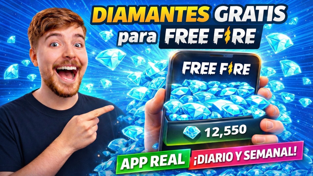 &iexcl;NUEVO M&Eacute;TODO! 💎 COMO TENER DIAMANTES GRATIS EN FREE FIRE 2026 (R&aacute;pido y F&aacute;cil)