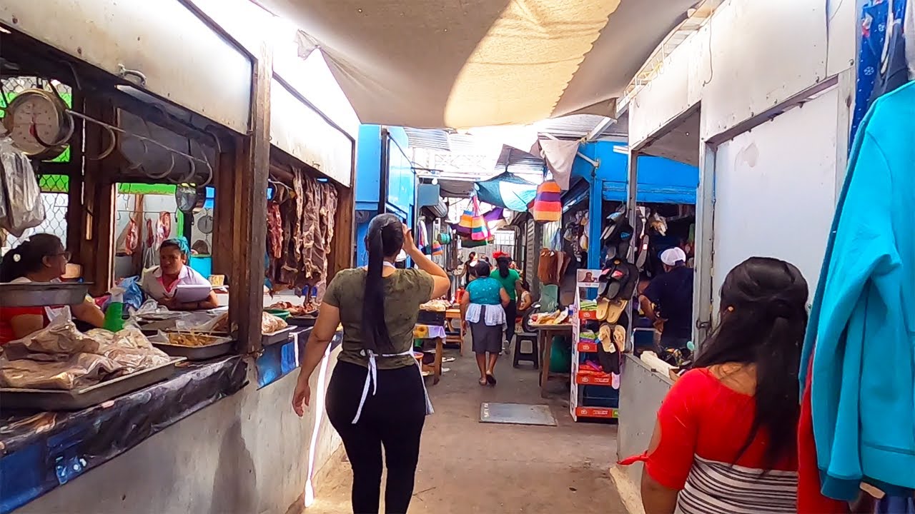 Asi es el MEGA MERCADO de COJUTEPEQUE El Salvador