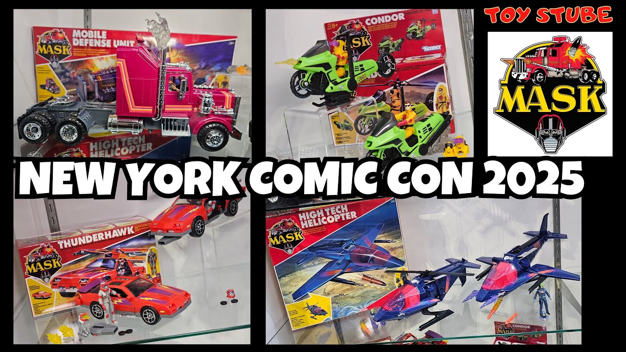 MA.S.K. auf der New York Comic Con 2025 - The Loyal Subjects Booth NYCC