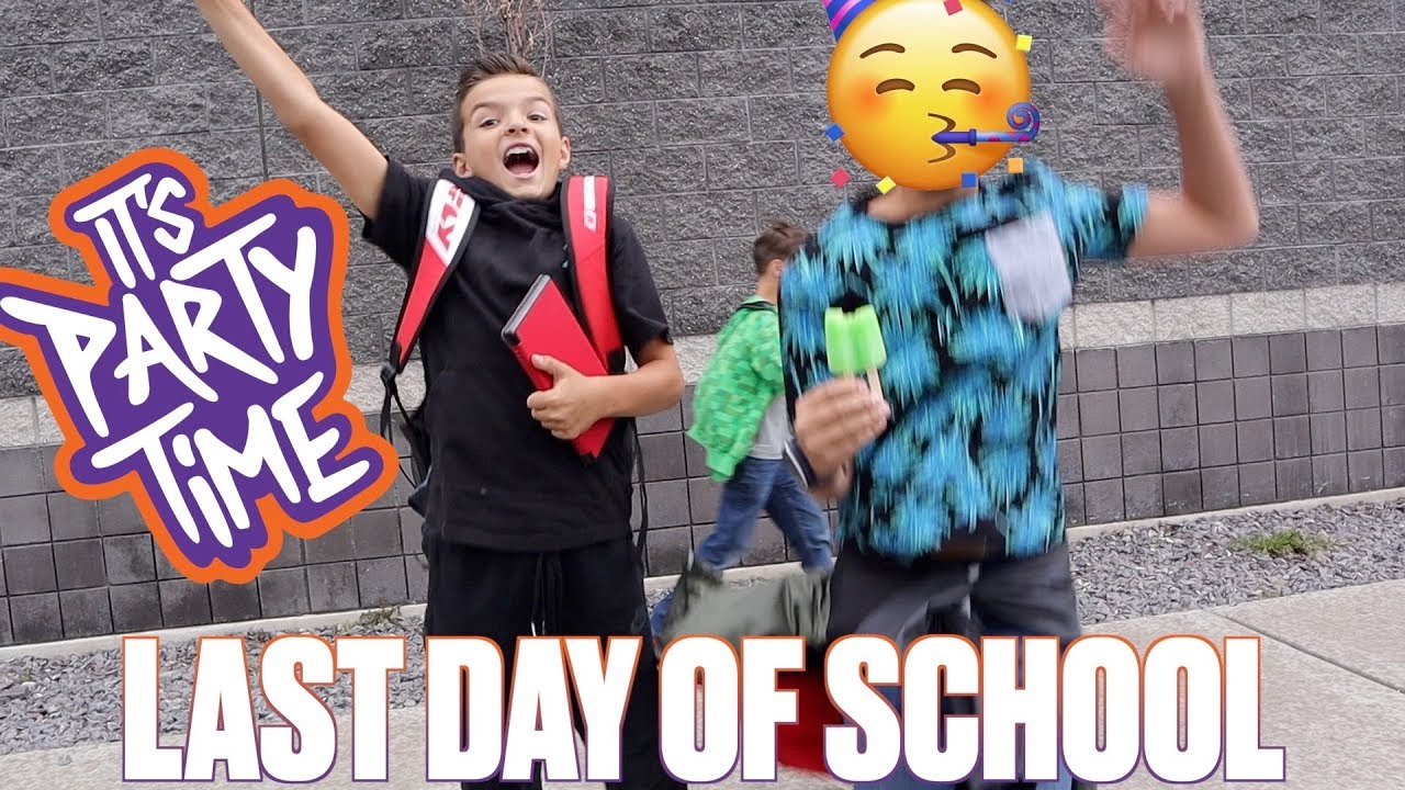 LAST DAY OF SCHOOL! FIRST DAY OF SUMMER BREAK!