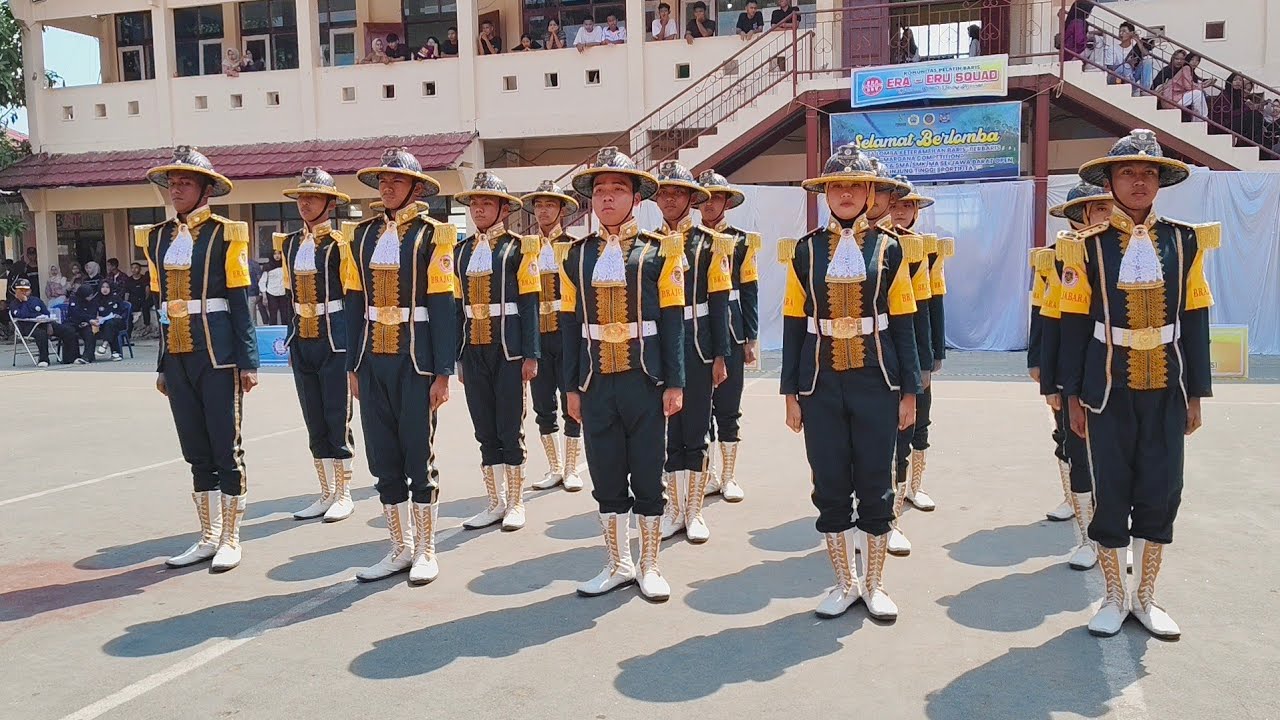 JUARA HARAPAN UTAMA 1 PASKIBRA SMK PGRI JATIBARANG LKBB MARGANA COMPETITION
