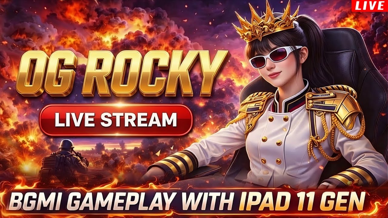 OG ROCKY LIVE 😍 | New Beginning ⚡ #bgmilive #ogrockylive
